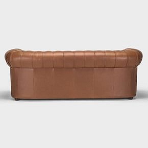 Ledercouch Chesterfield, 3-Sitzer